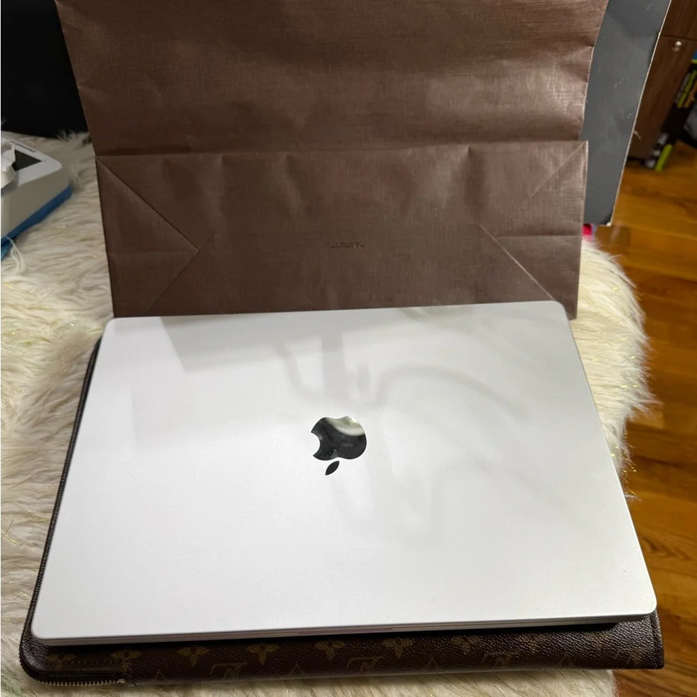 Louis Vuitton Poche Document Case for Ipad Laptop with free duster & Paperbag
